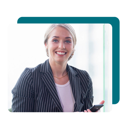 Business Management Degree Student graduate at work