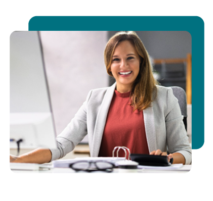Accounting Degree Student graduate at work