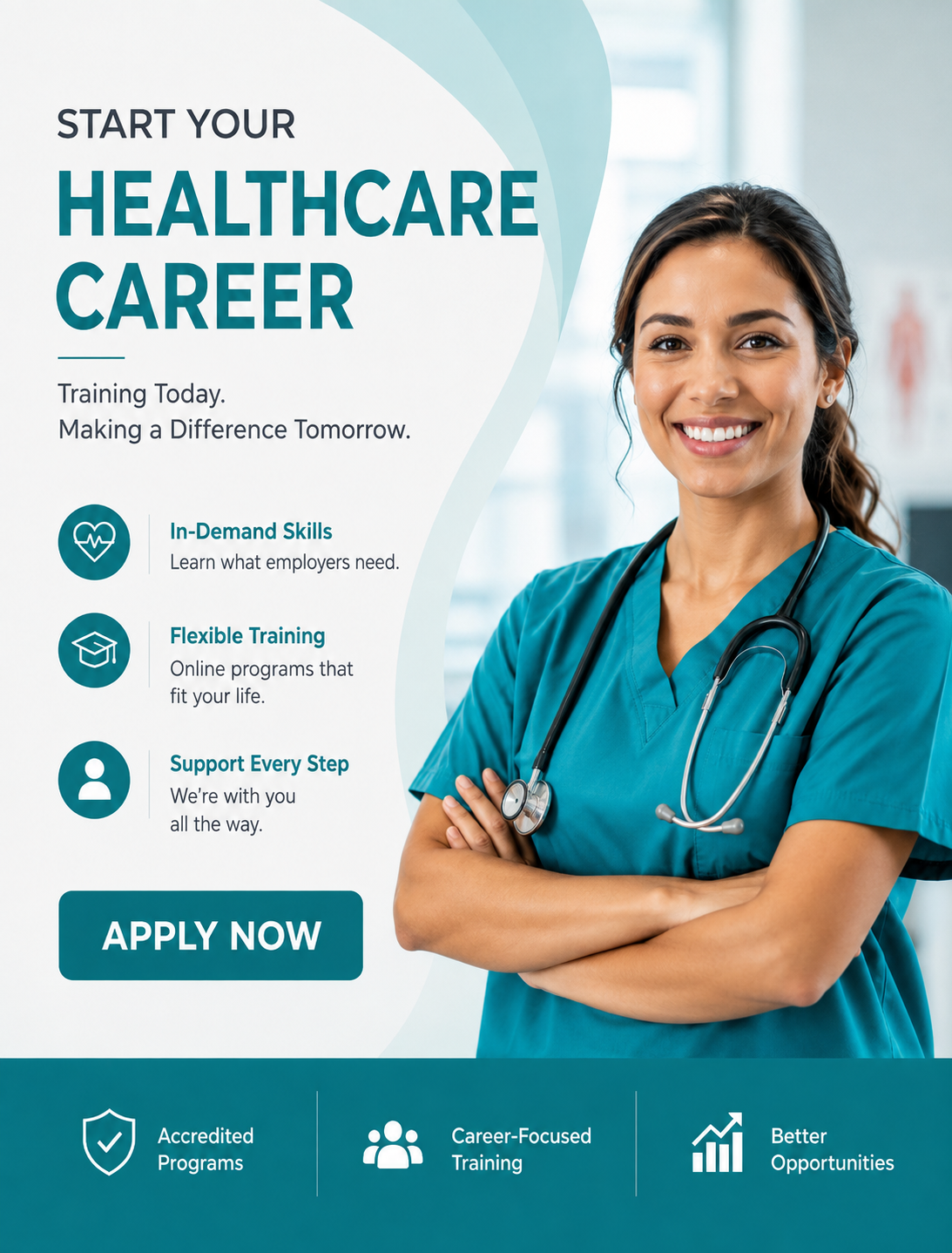 Recruitment ad builder preview