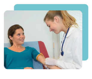 USCI Phlebotomy Student at work Phlebotomy Student at work