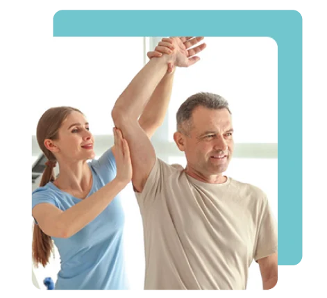 Physical Therapy Aide Student at work