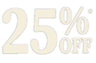25% OFF