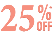 Up to 25% OFF