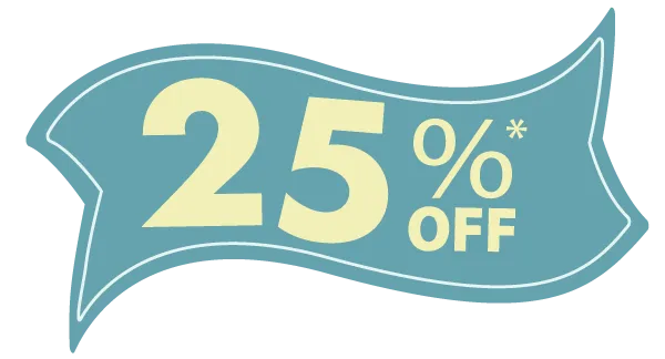 25% OFF