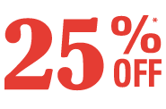 25% OFF