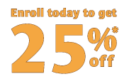 Up to 25% OFF