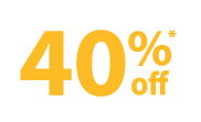 Up to 40% OFF